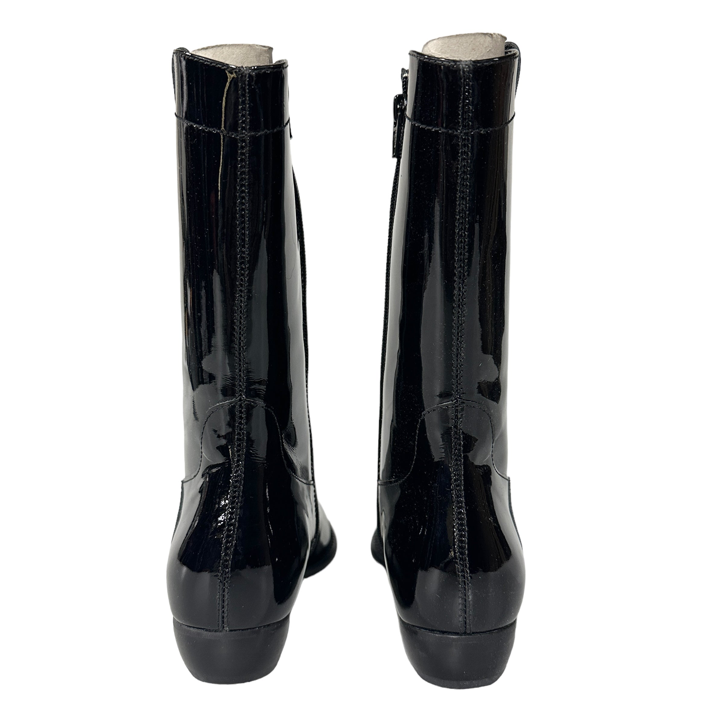 E8 BY MIISTA Patent leather boots / Black