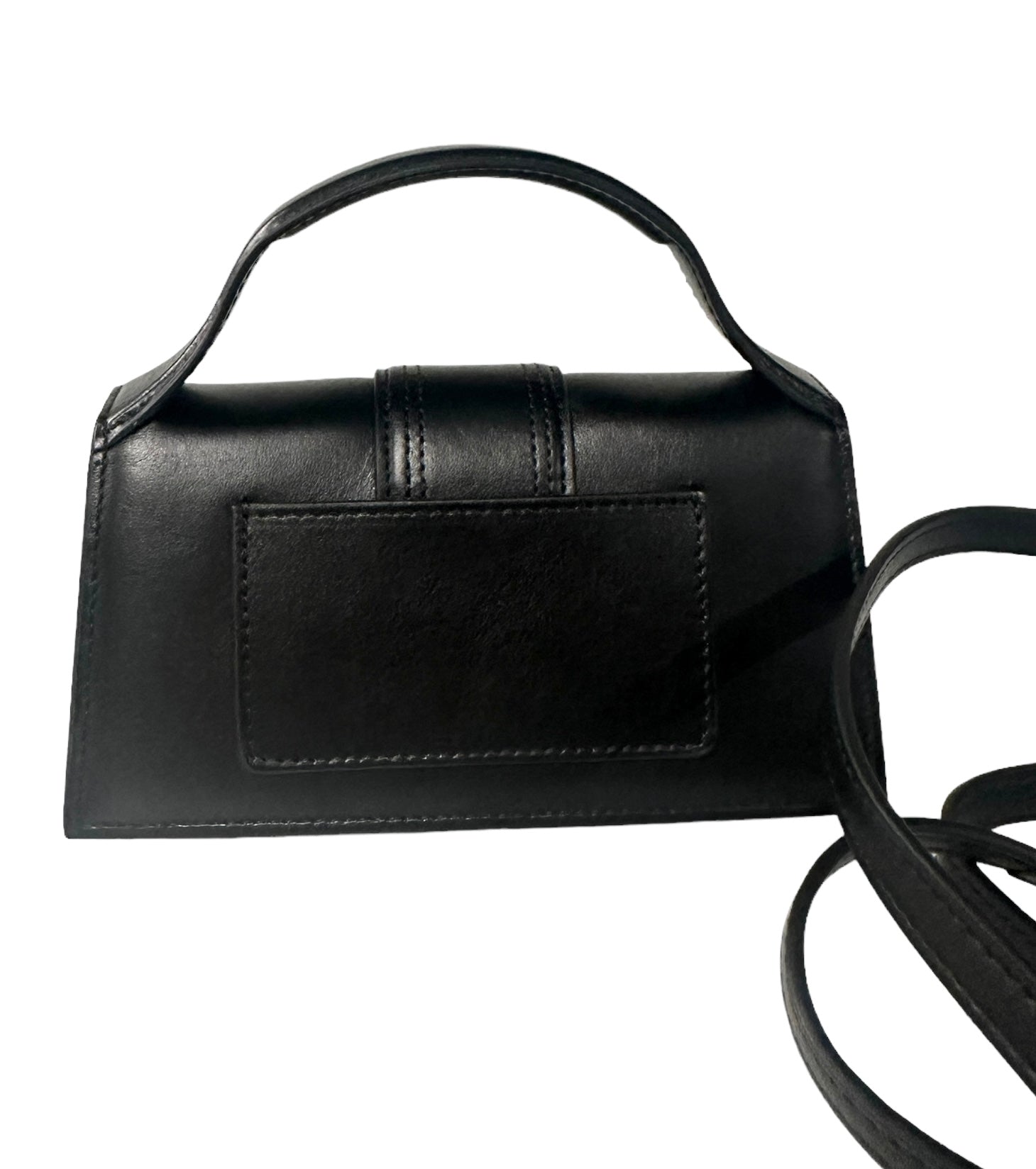 JACQUEMUS crossbody Black Mini leather bag