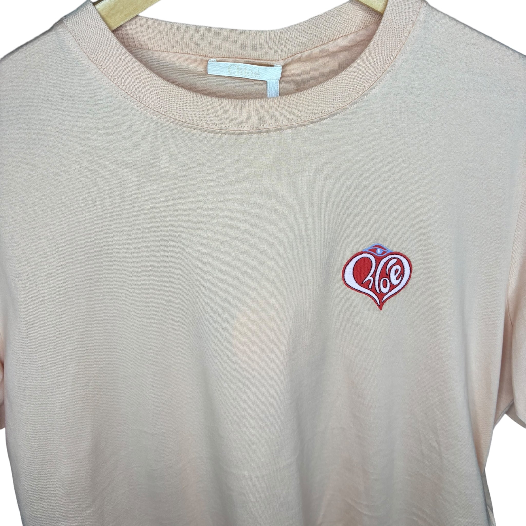 Chloe heart logo t shirt