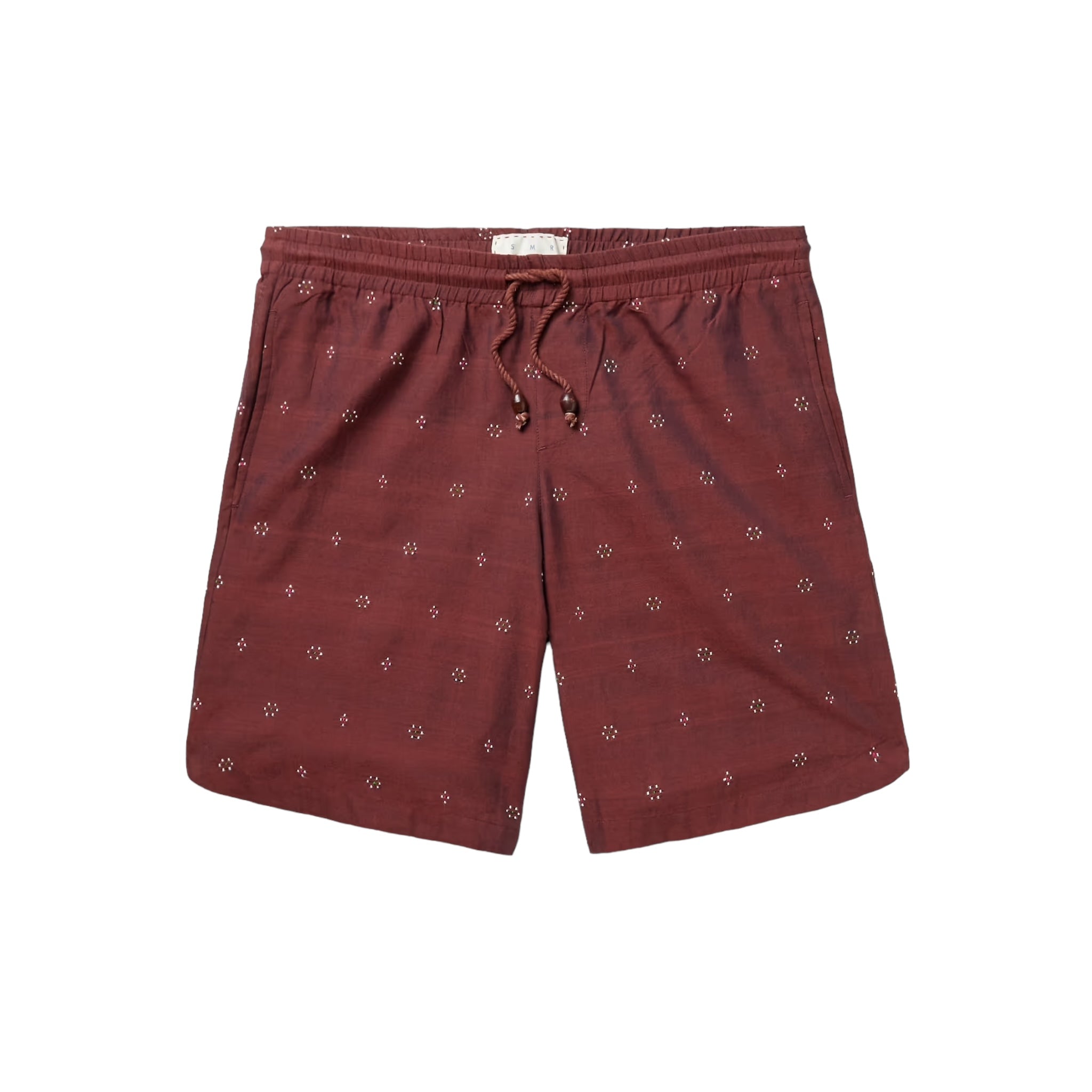 SMR DAYS Cotton embroidered shorts