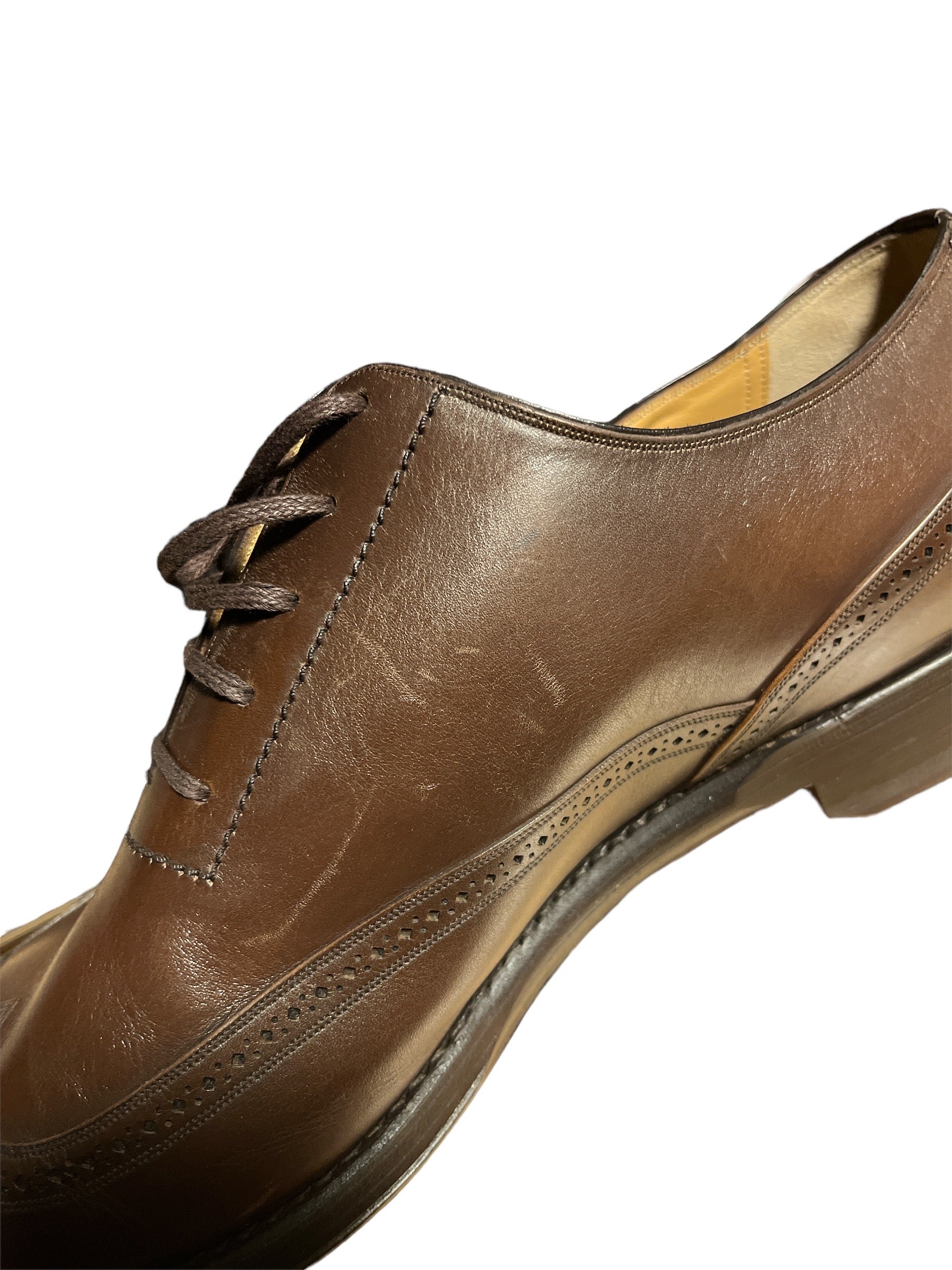 Bally Scamir 622 Calf Plain Shoes- Mid Brown