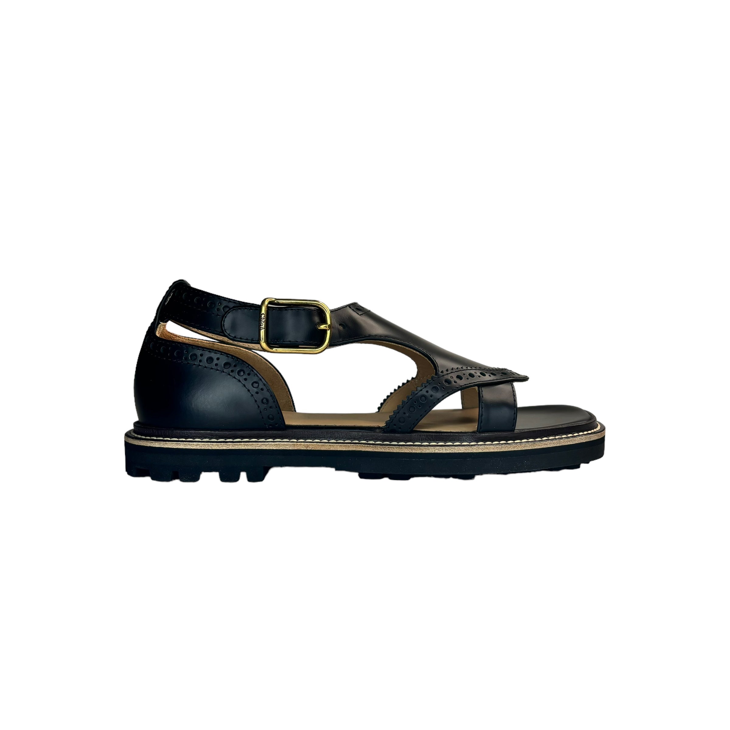 CHLOE Flat Sandals / Black