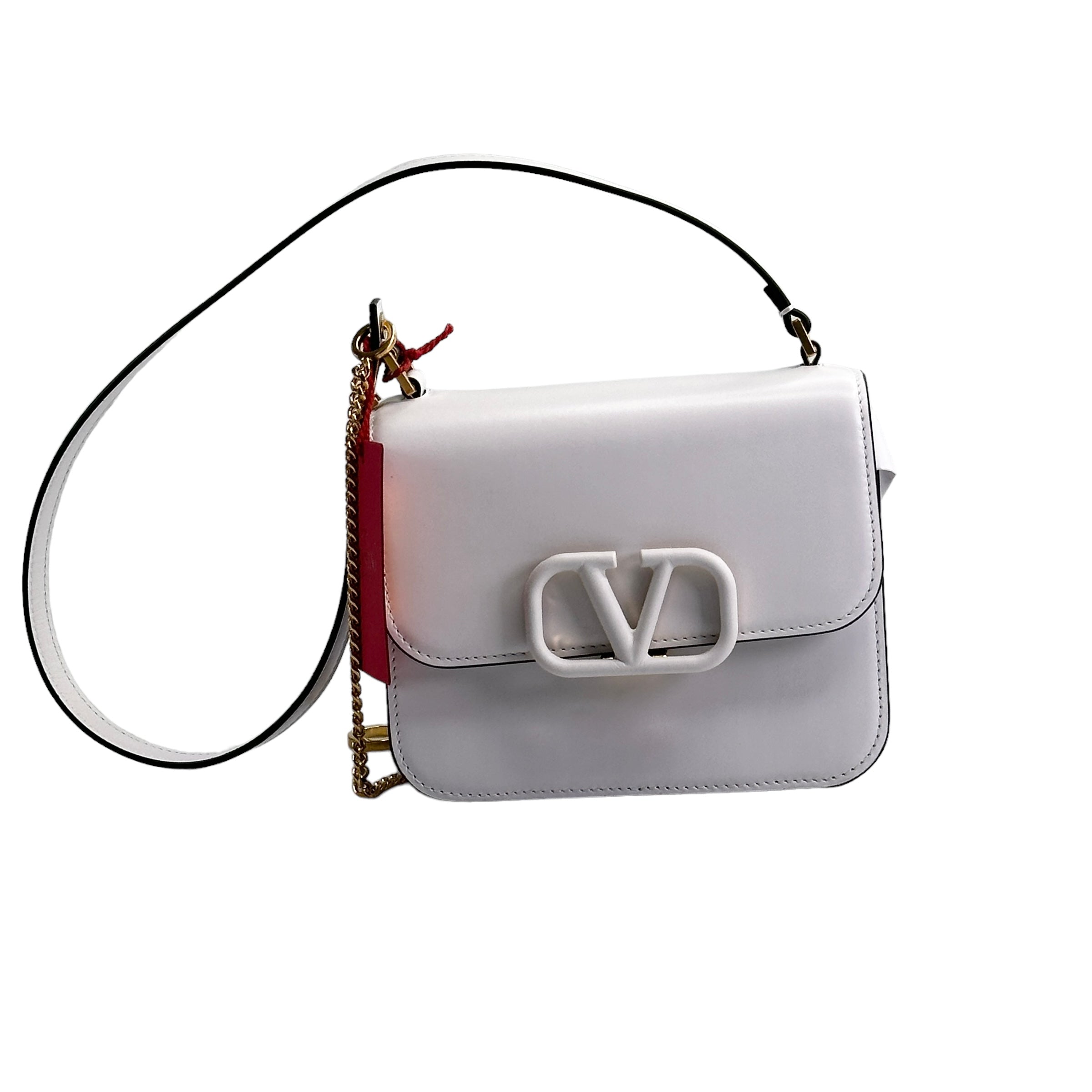 Valentino Garavani  Vsling CrossBody Mini Bag / White