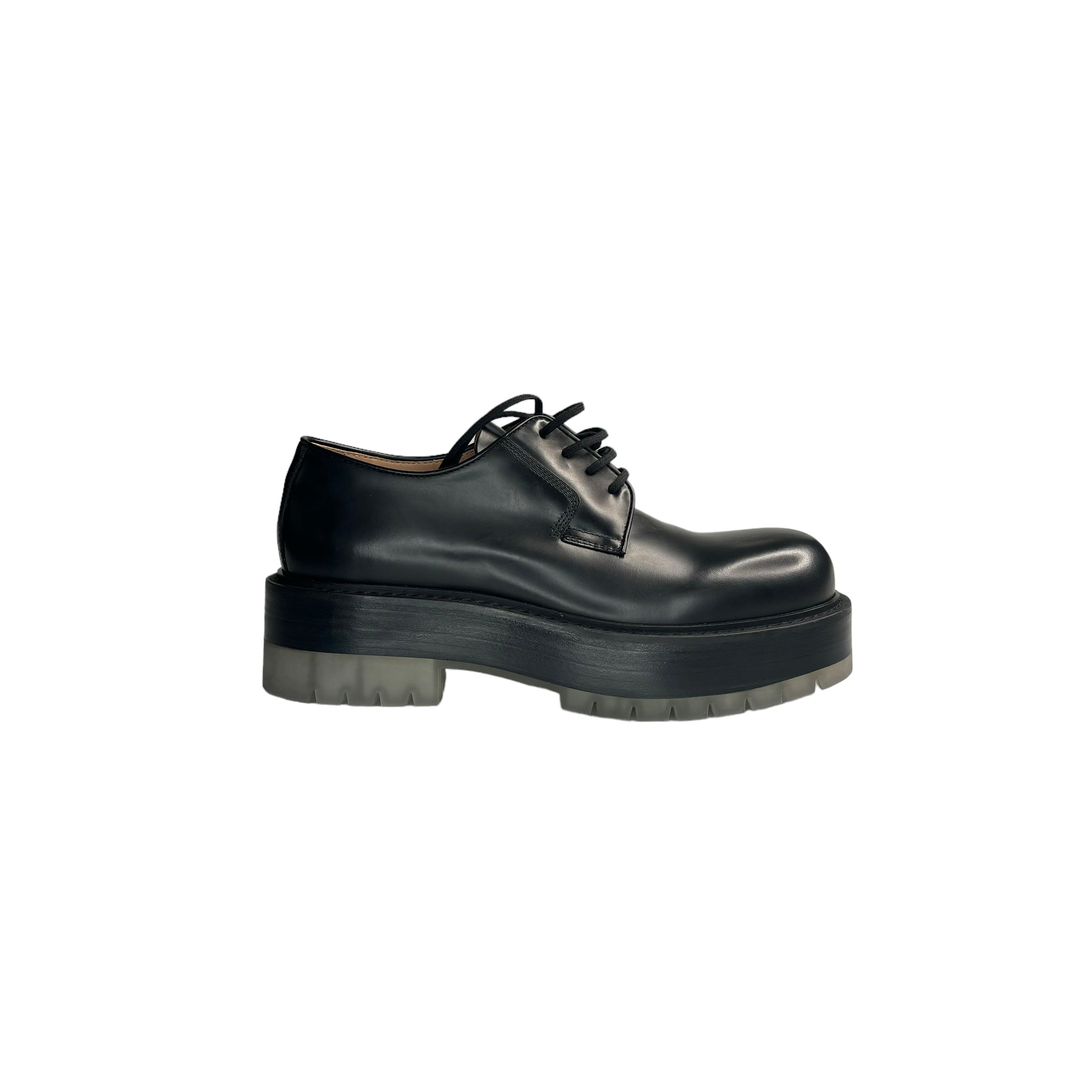 BOTTEGA VENETA Derby Shoes with Platform / Black
