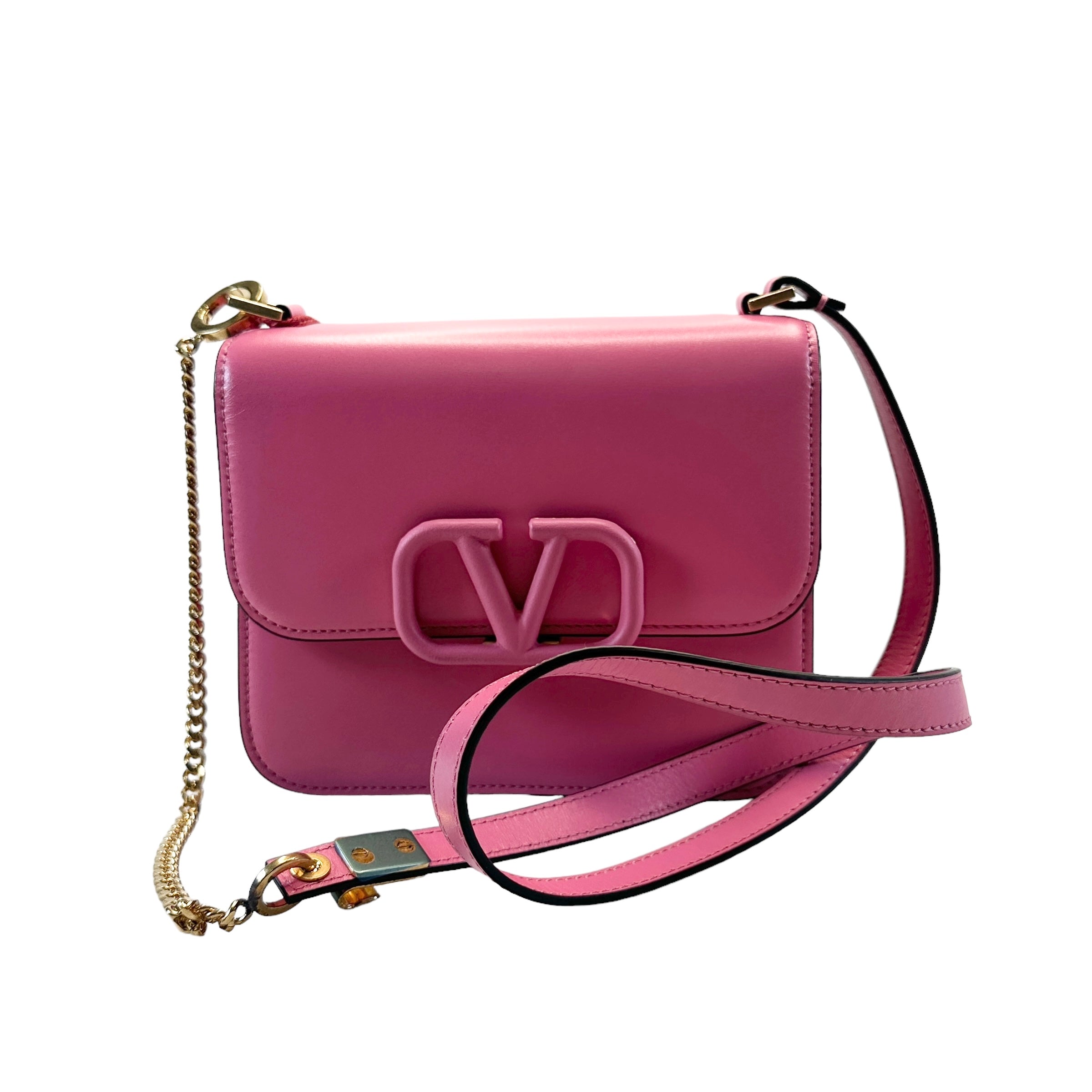 VALENTINO GARAVANI Vsling CrossBody Mini Bag / Pink
