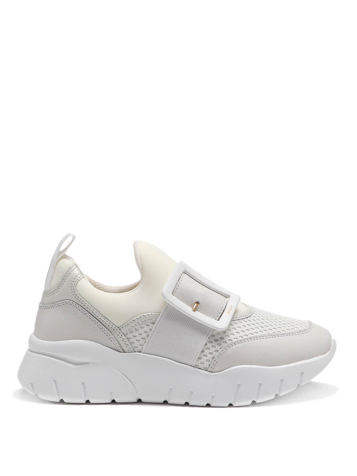 BALLY  Brinelle elasticated strap sneakers White