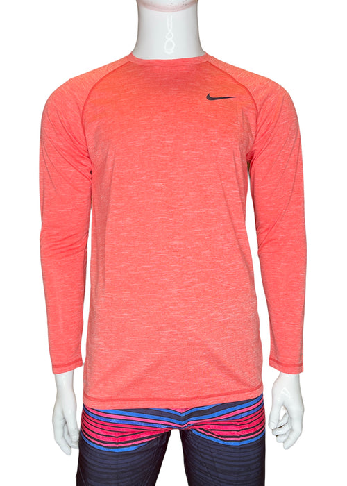 Nike - Long Sleeve Hydroguard T-Shirt Coral
