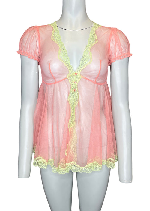 AGENT PROVOCATEUR Heidi Top Melon/mint