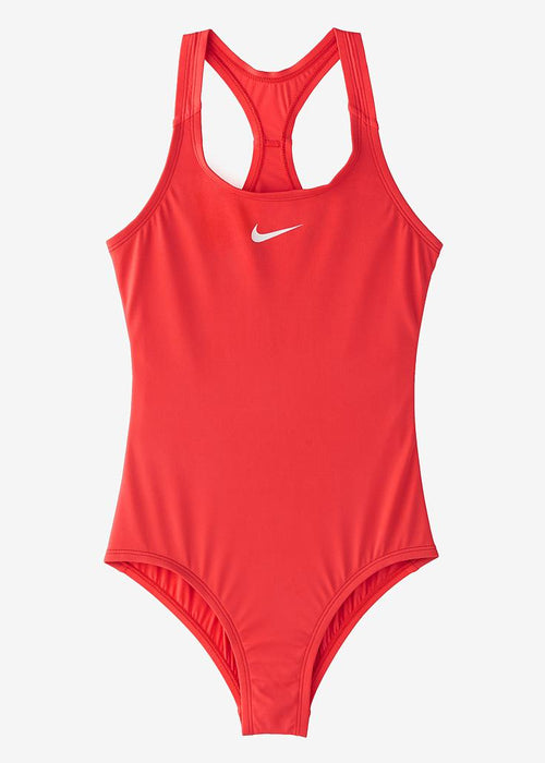 Nike Solid Girls Swimsuit