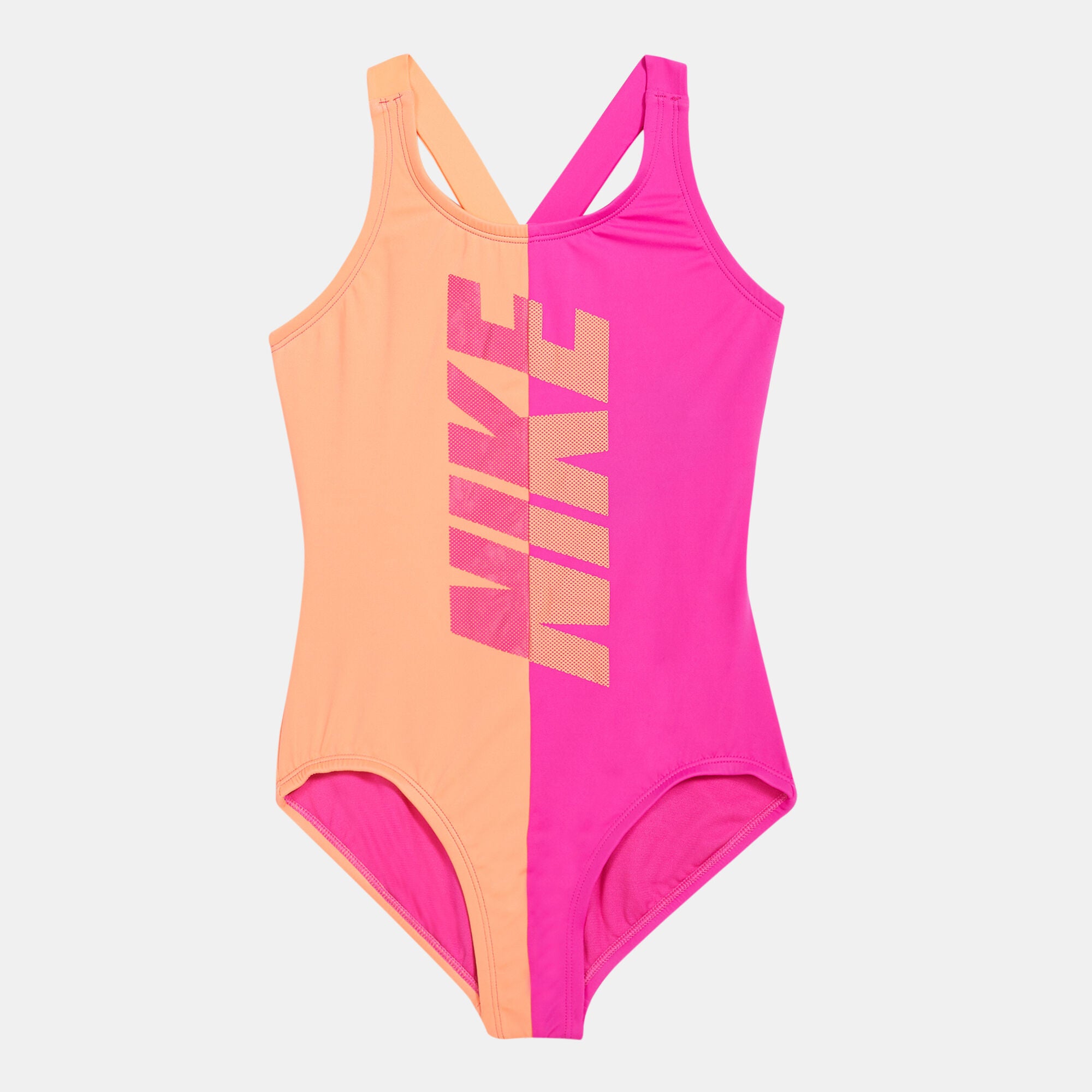 NIKE SWIM Kids' Cross back One-Piece Swimsuit