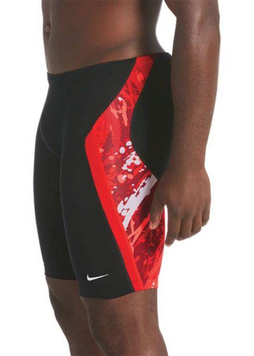 Nike Splash Jammer- Black/ Red